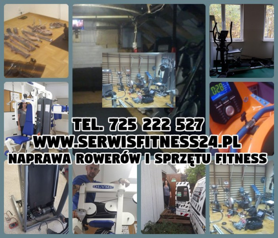 serwis naprawa Rowery treningowe,orbitreki Warszawa